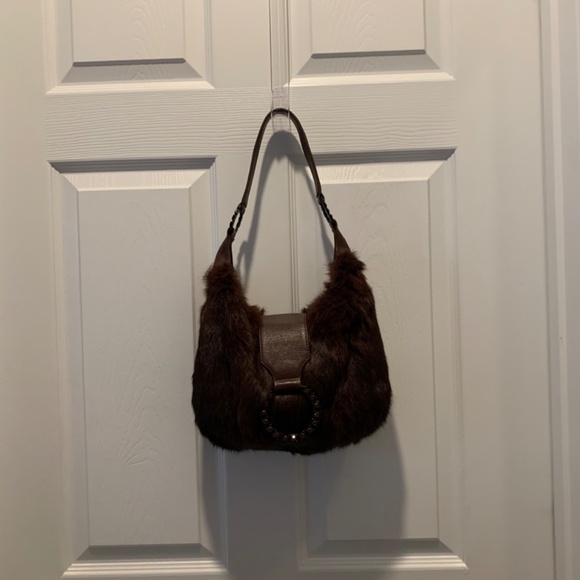 ISABELLA FIORE Fur Handbag, Vintage - Picture 3 of 12